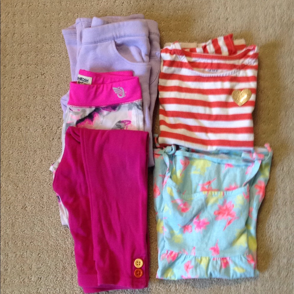 Oshkosh B'gosh Girl Legging & Top (5 for$10)